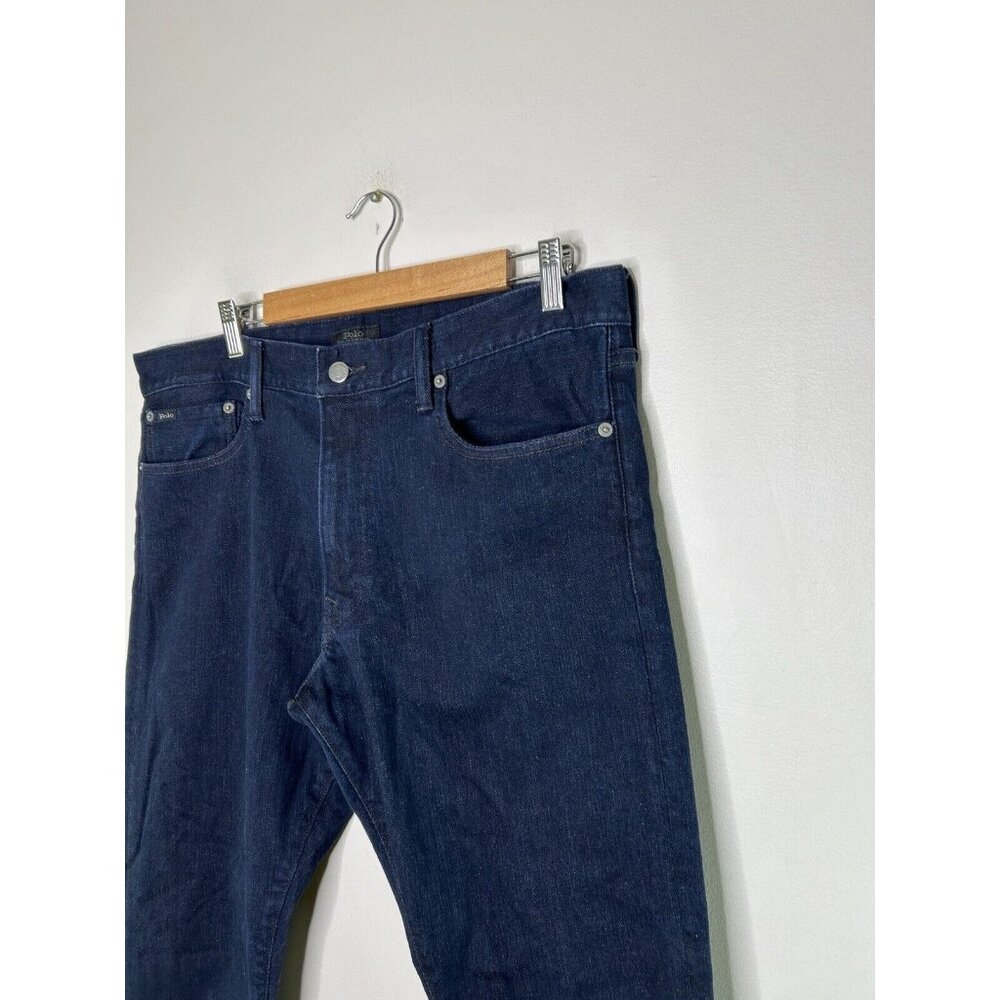 Polo by Ralph Lauren Men's Slim Jeans - Dark Blue - Picture 4 of 15
